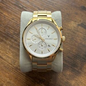 Men’s Gold Vincero luxury chrono watch